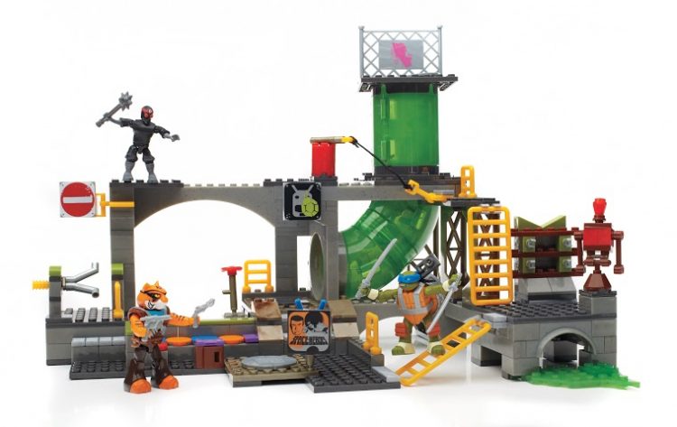 Mega Bloks Tartarugas Ninja Conjunto Esgoto