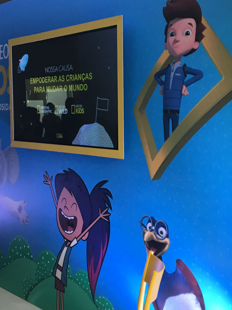 Lançamento do canal Nat Geo Kids