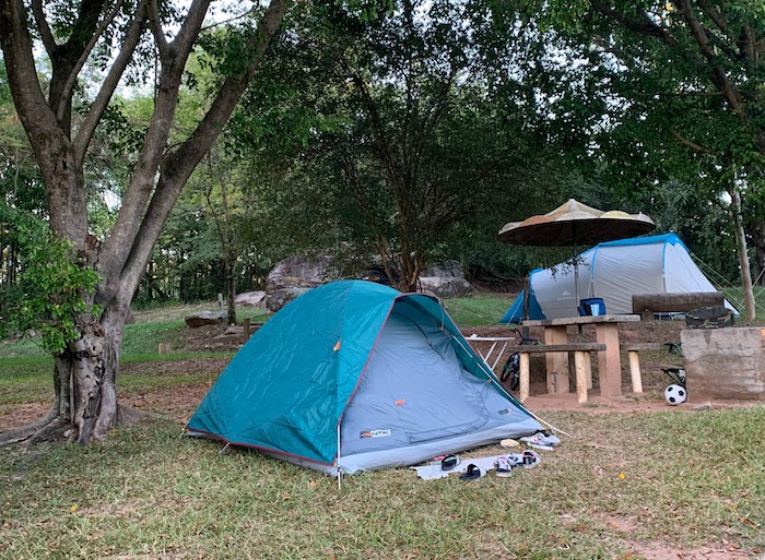 barraca de camping modelo iglu