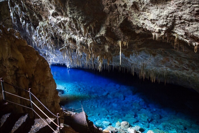 Gruta Lagoa Azul Bonito