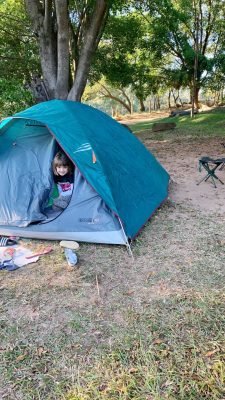 barraca de camping