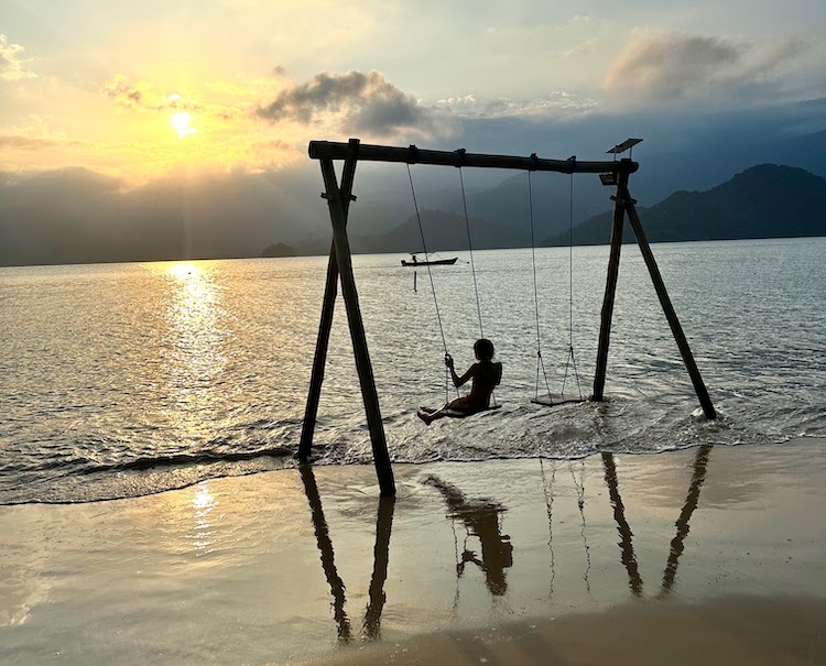 Fim de tarde na Ilha do Cedro