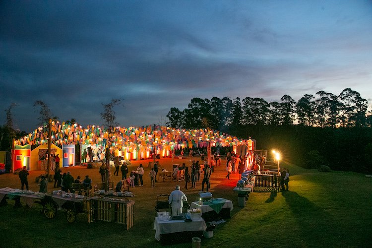 festa junina no Villa Rossa